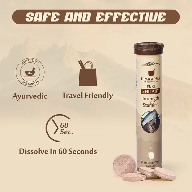 safe and effective shilajit effervescent