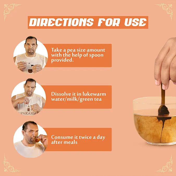how to use shilajit