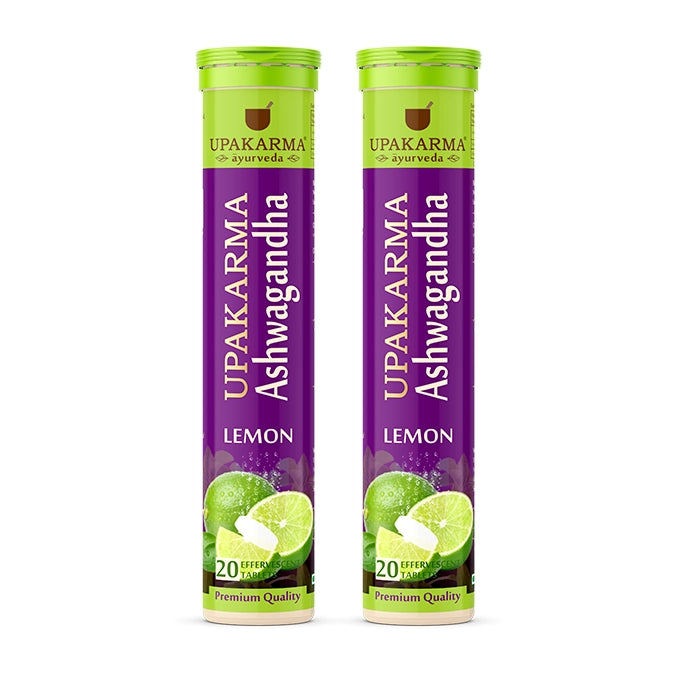 Upakarma Ashwagandha Effervescent - Lemon Flavour