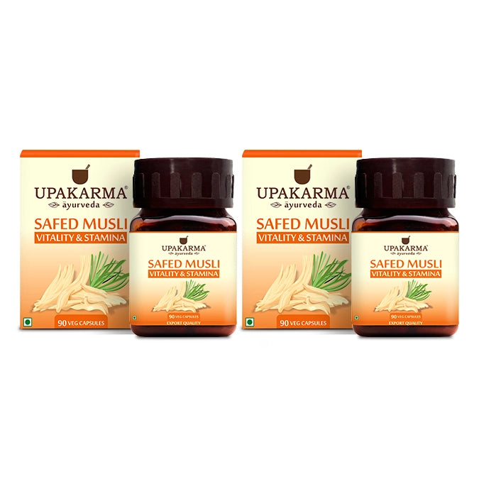 Upakarma Safed Musli Capsules - 500mg (90 Capsules)