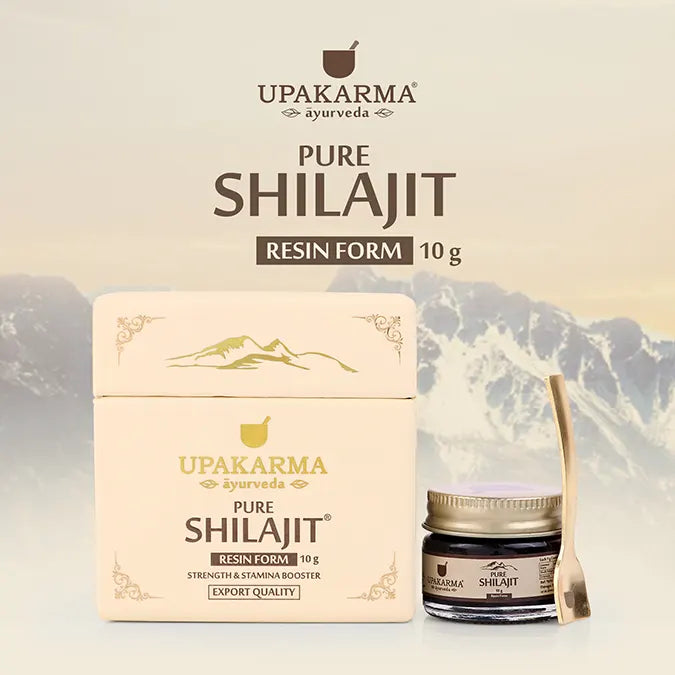 Combo Pack of Shilajit Resin 10g & Shilajit Effervescent Blueberry Flavor