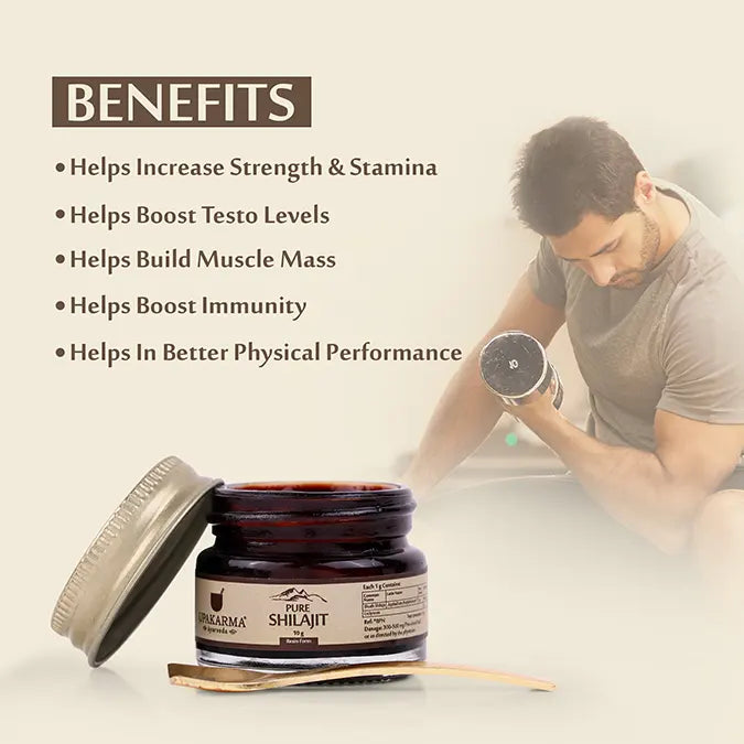 Combo Pack of Shilajit Resin 10g & Shilajit Effervescent Blueberry Flavor