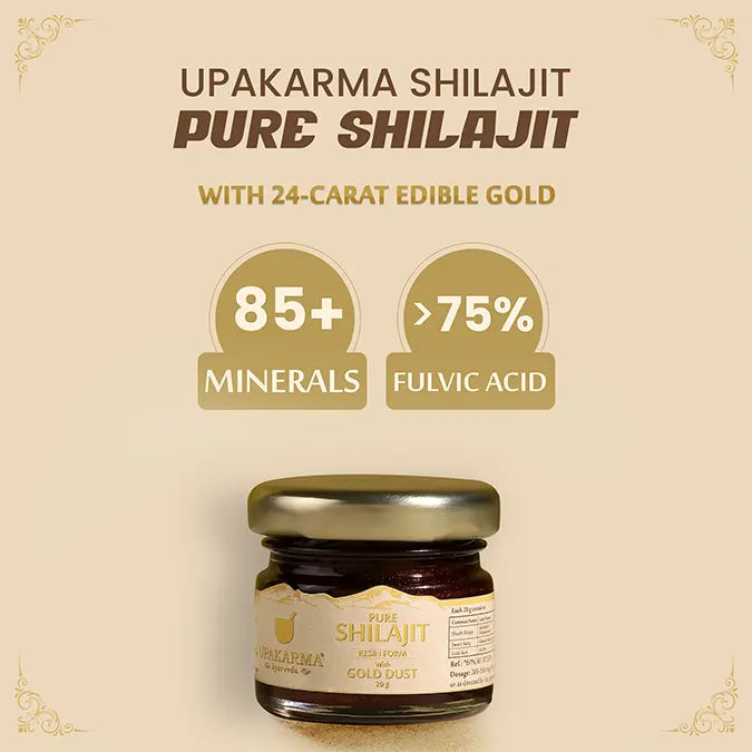 Combo - Shilajit Gold Dust 20g & Safed Musli Capsules
