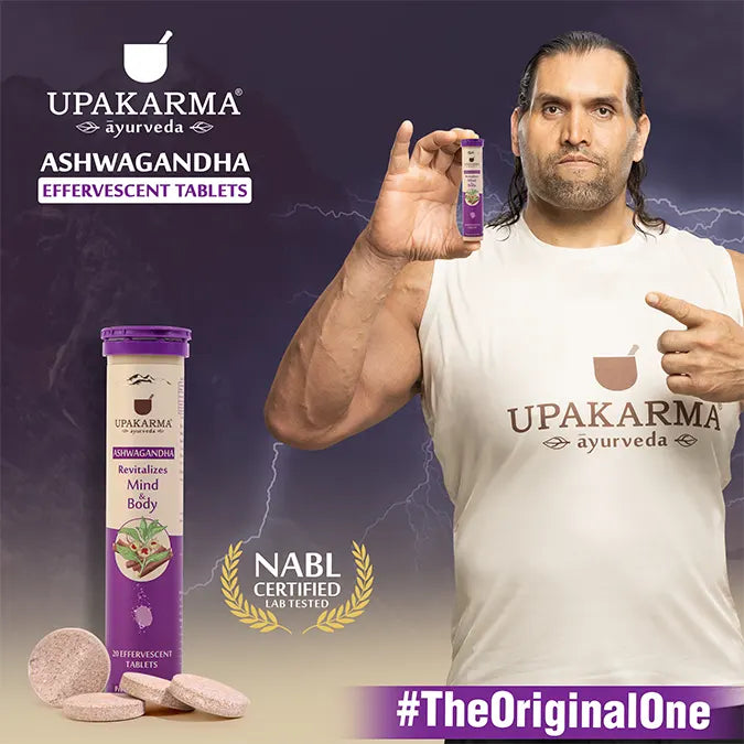 Upakarma Ashwagandha Effervescent - 20 Tablets
