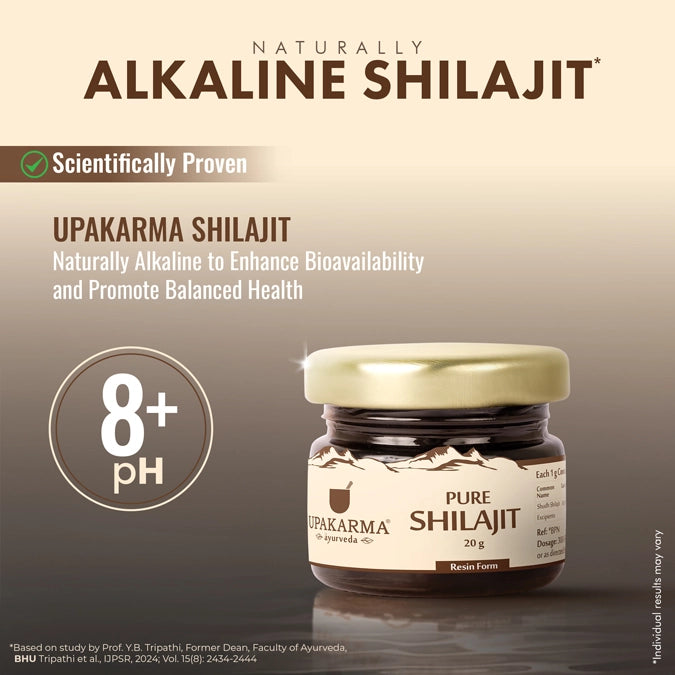 Upakarma Pure Shilajit Resin 50g (30g+20g) - Immunity Booster