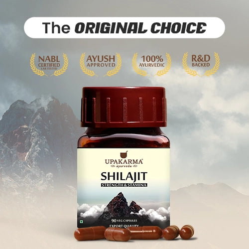 Combo - Shilajit Capsules & Ashwagandha Capsules (90 Capsules in Each Pack)