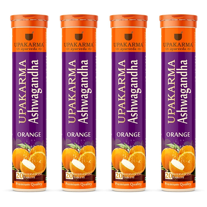 Upakarma Ashwagandha Effervescent - Orange Flavour