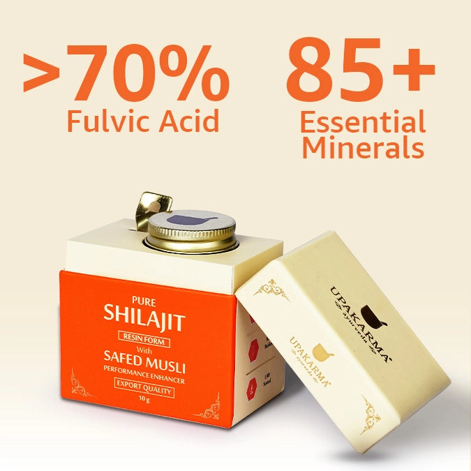 Upakarma Shilajit Resin with Safed Musli