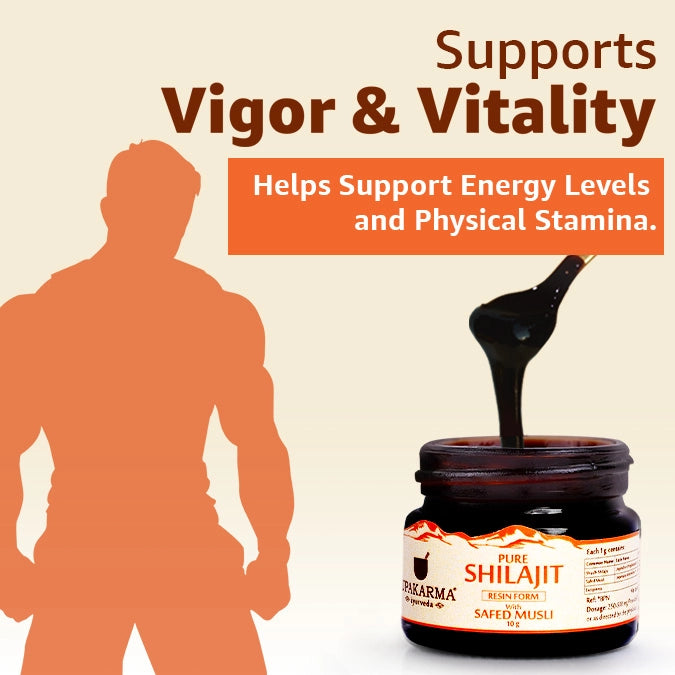Upakarma Shilajit Resin with Safed Musli