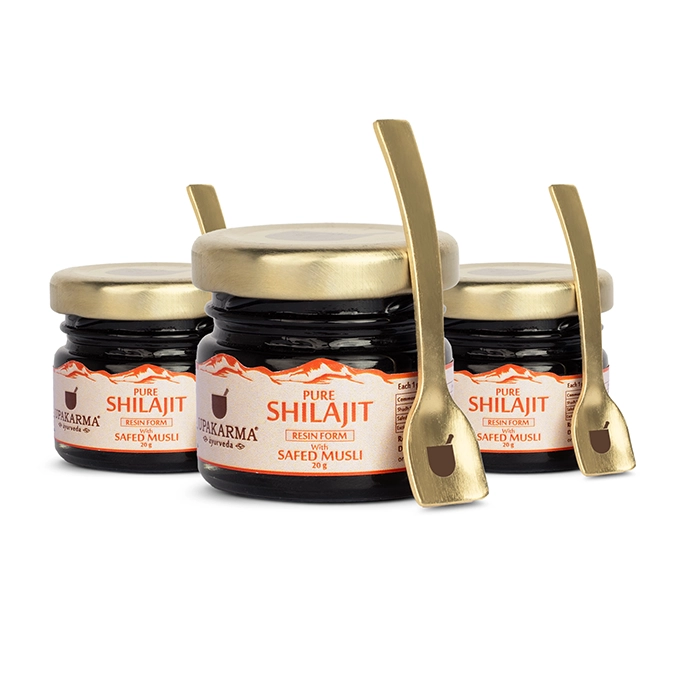 Upakarma Shilajit Resin with Safed Musli