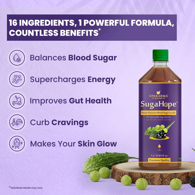 Upakarma SugaHope Juice 1L – Diabetic Care Juice