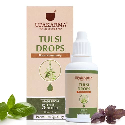Tulsi Drops 30ML - Made From 5 Types of Tulsi