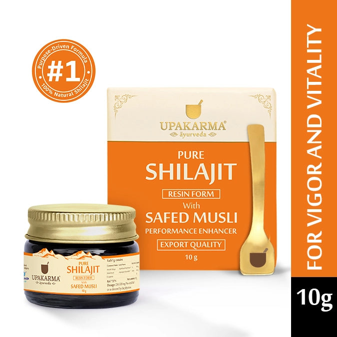 shilajit resin with safed musli 10g