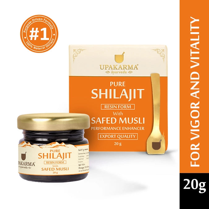 Upakarma Shilajit Resin with Safed Musli