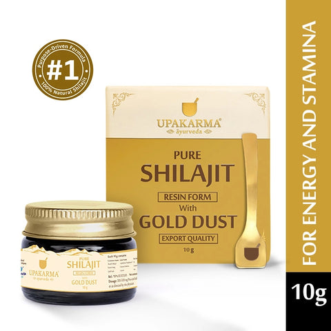 Shilajit resin gold dust 10g