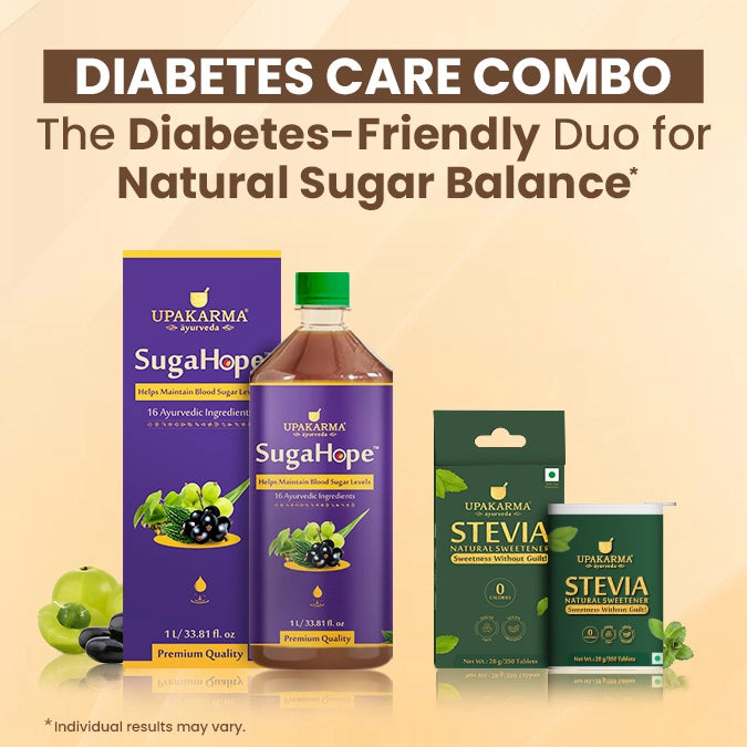 Combo – SugaHope Juice & Stevia Sugar-Free Tablets